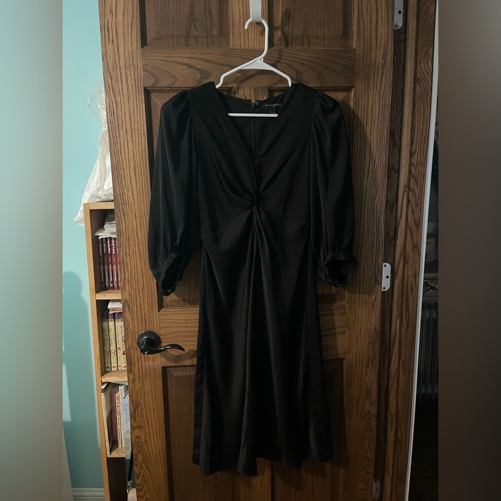Banana Republic Black Midi Dress